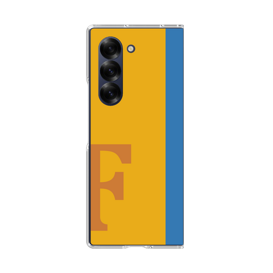 Clear Case［ オリジナル - initial color line - F orange ］