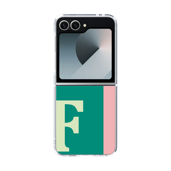 Clear Case［ オリジナル - initial color line - F green ］