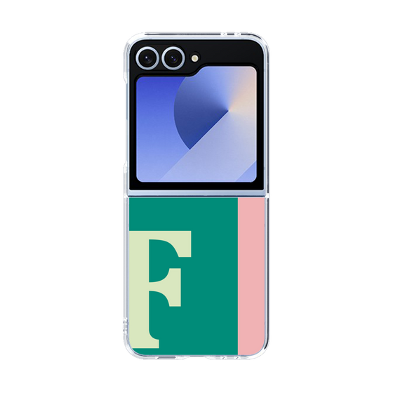 Clear Case［ オリジナル - initial color line - F green ］