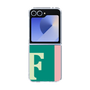 Clear Case［ オリジナル - initial color line - F green ］
