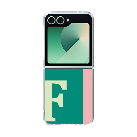 Clear Case［ オリジナル - initial color line - F green ］