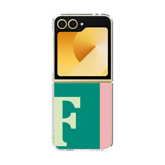 Clear Case［ オリジナル - initial color line - F green ］