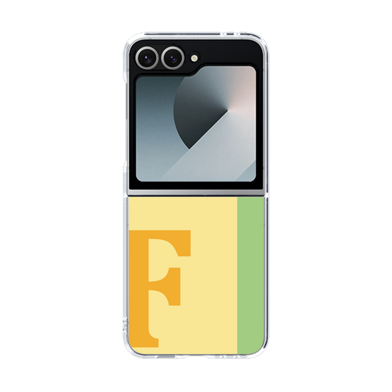 Clear Case［ オリジナル - initial color line - F yellow ］