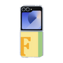 Clear Case［ オリジナル - initial color line - F yellow ］