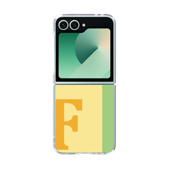 Clear Case［ オリジナル - initial color line - F yellow ］