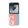 Clear Case［ オリジナル - initial color line - G pink ］