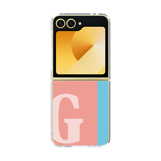 Clear Case［ オリジナル - initial color line - G pink ］