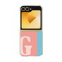 Clear Case［ オリジナル - initial color line - G pink ］