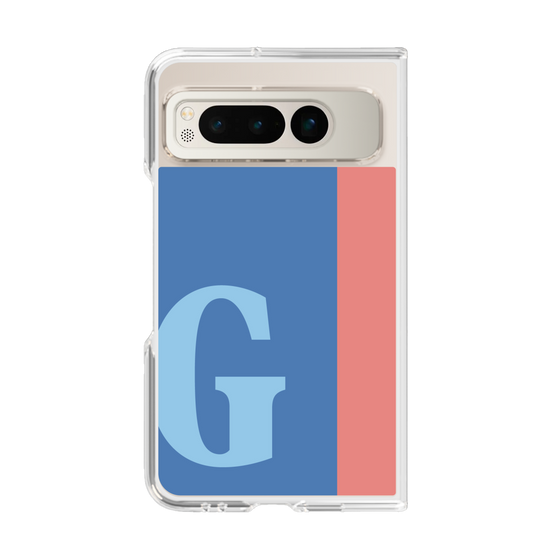 Clear Case［ Original - initial color line - G blue ］