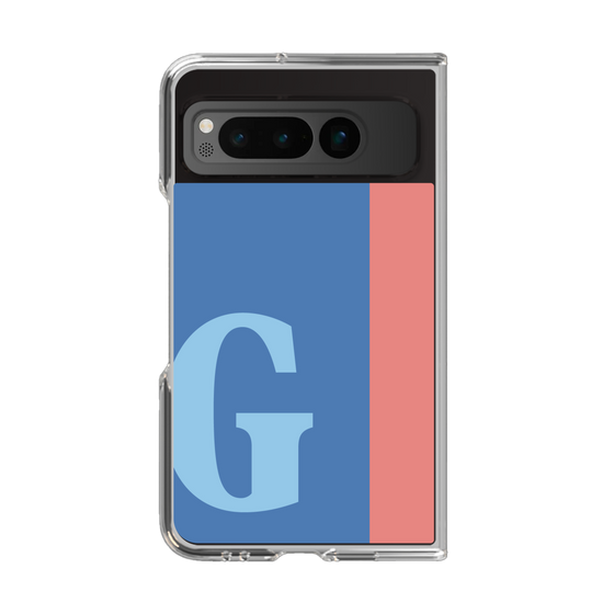 Clear Case［ Original - initial color line - G blue ］