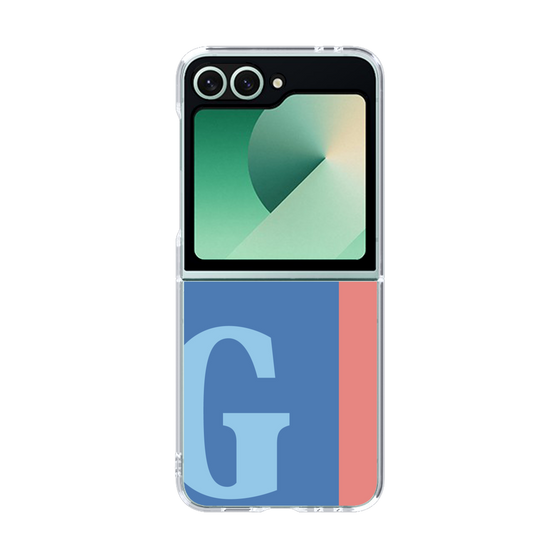 Clear Case［ オリジナル - initial color line - G blue ］