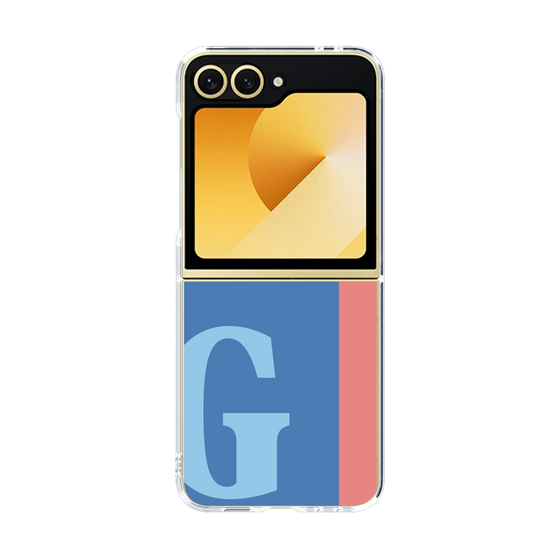 Clear Case［ オリジナル - initial color line - G blue ］