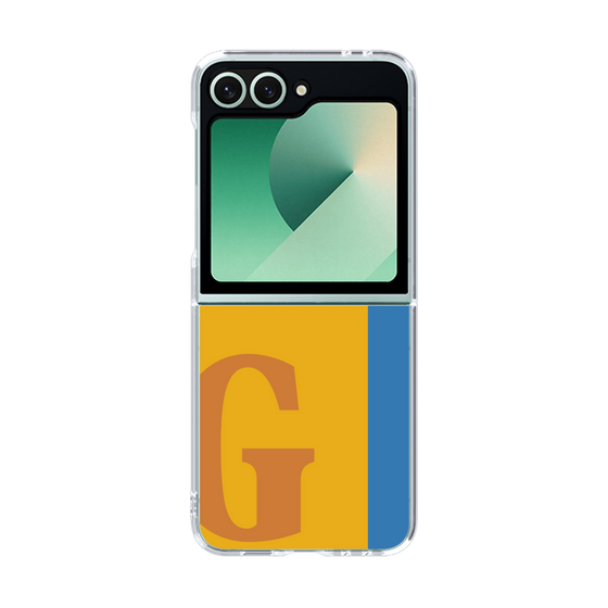 Clear Case［ オリジナル - initial color line - G orange ］