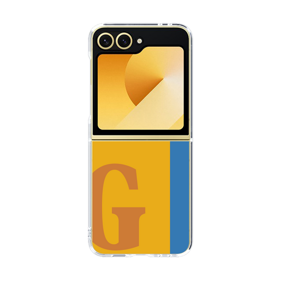 Clear Case［ オリジナル - initial color line - G orange ］
