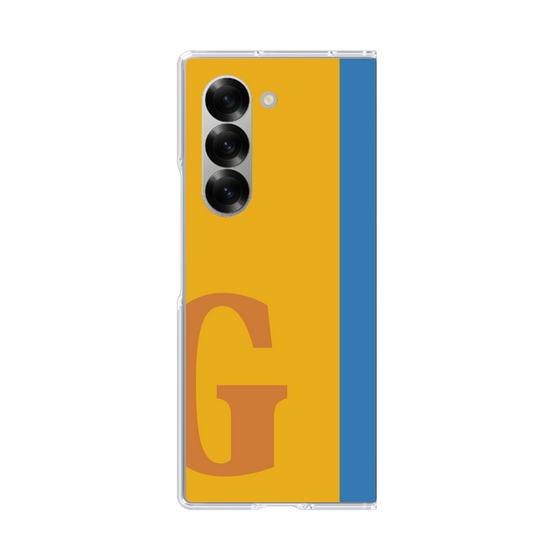 Clear Case［ オリジナル - initial color line - G orange ］