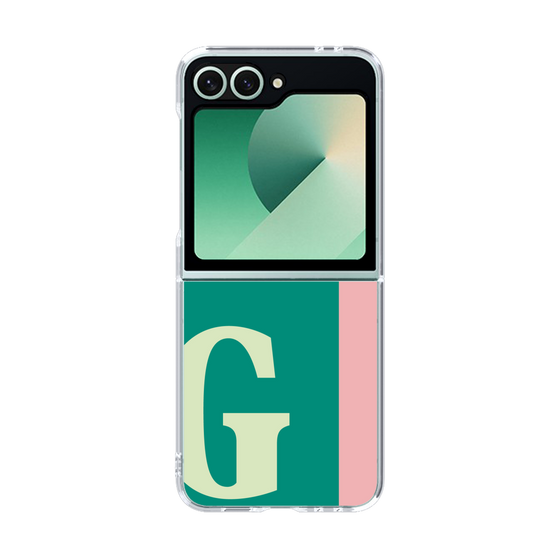 Clear Case［ オリジナル - initial color line - G green ］