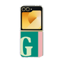 Clear Case［ オリジナル - initial color line - G green ］