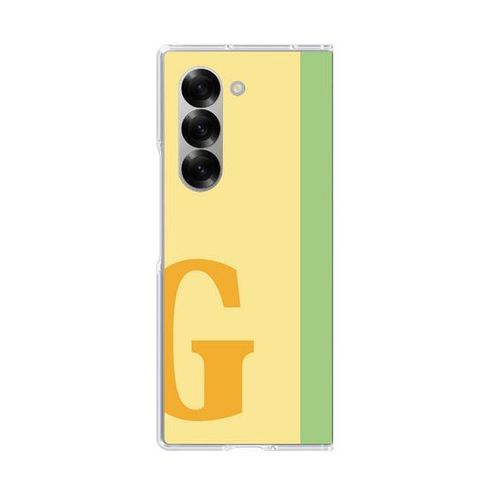 Clear Case［ オリジナル - initial color line - G yellow ］