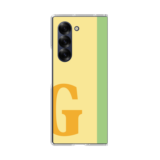 Clear Case［ オリジナル - initial color line - G yellow ］