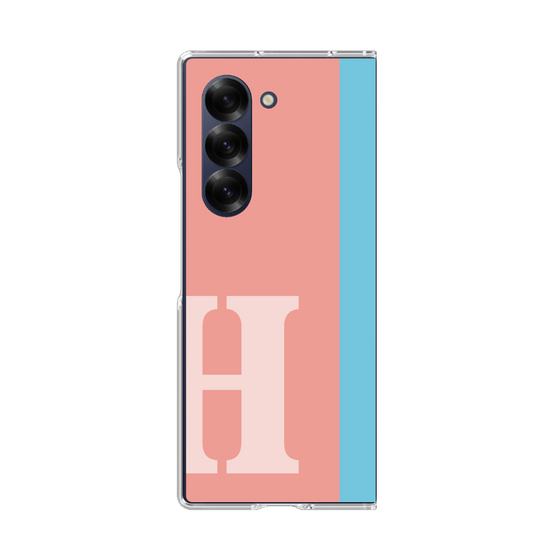 Clear Case［ オリジナル - initial color line - H pink ］