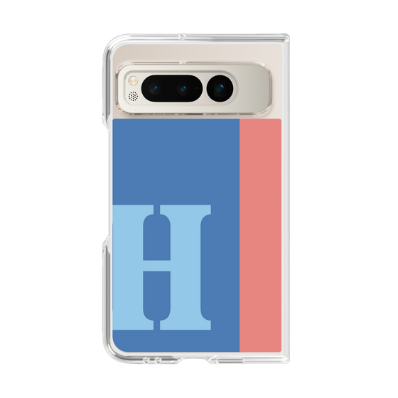 Clear Case［ Original - initial color line - H blue ］