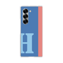 Clear Case［ オリジナル - initial color line - H blue ］