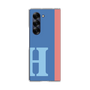 Clear Case［ オリジナル - initial color line - H blue ］