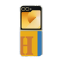 Clear Case［ オリジナル - initial color line - H orange ］