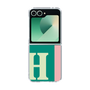 Clear Case［ オリジナル - initial color line - H green ］