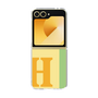 Clear Case［ オリジナル - initial color line - H yellow ］