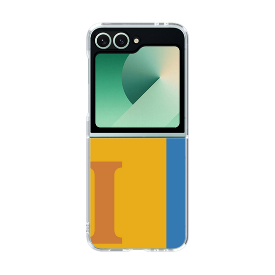 Clear Case［ オリジナル - initial color line - I orange ］