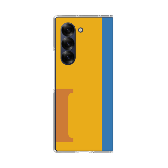 Clear Case［ オリジナル - initial color line - I orange ］