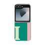 Clear Case［ オリジナル - initial color line - I green ］