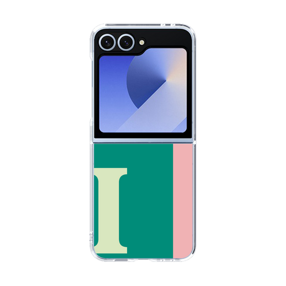 Clear Case［ オリジナル - initial color line - I green ］