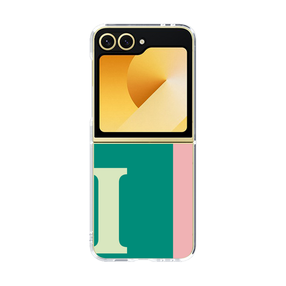 Clear Case［ オリジナル - initial color line - I green ］