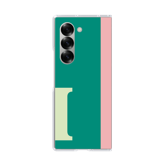 Clear Case［ オリジナル - initial color line - I green ］