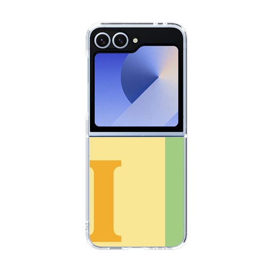 Clear Case［ オリジナル - initial color line - I yellow ］