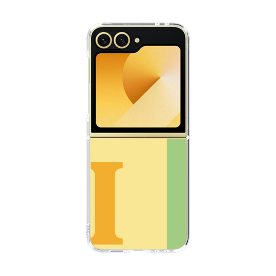 Clear Case［ オリジナル - initial color line - I yellow ］