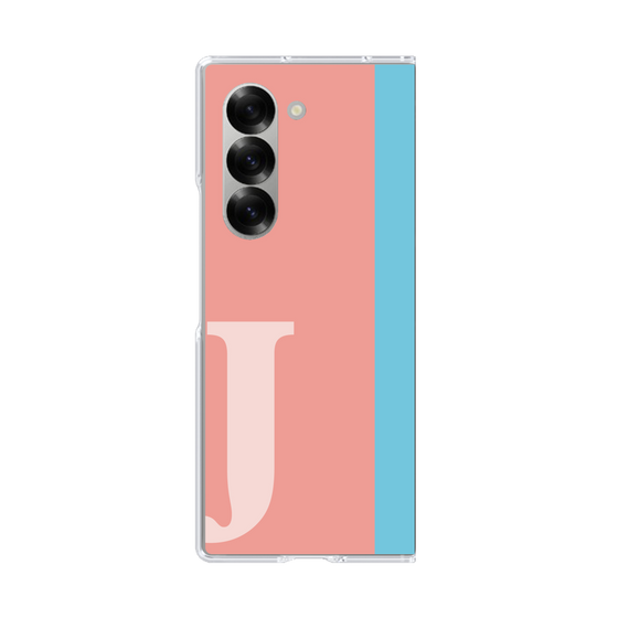 Clear Case［ オリジナル - initial color line - J pink ］