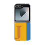 Clear Case［ オリジナル - initial color line - J orange ］