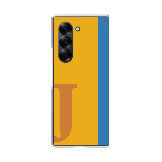 Clear Case［ オリジナル - initial color line - J orange ］