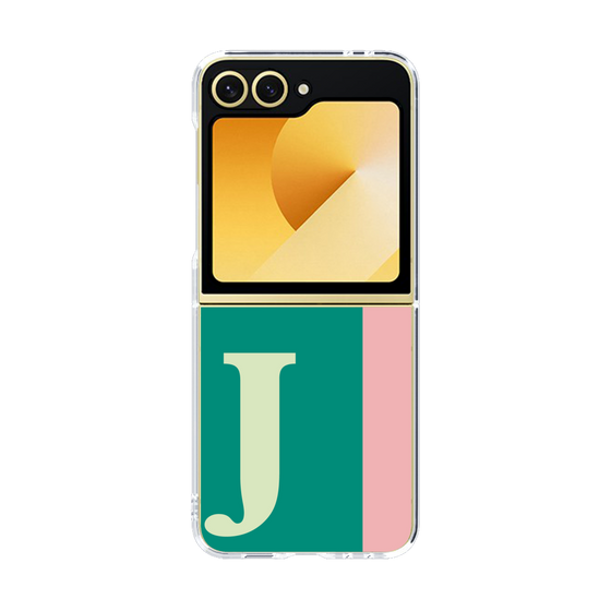 Clear Case［ オリジナル - initial color line - J green ］