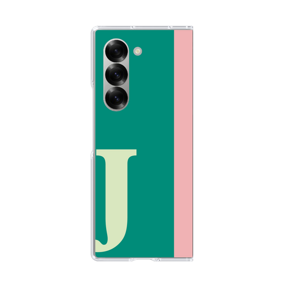 Clear Case［ オリジナル - initial color line - J green ］