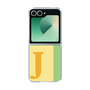 Clear Case［ オリジナル - initial color line - J yellow ］