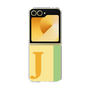 Clear Case［ オリジナル - initial color line - J yellow ］