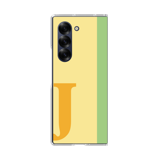 Clear Case［ オリジナル - initial color line - J yellow ］