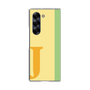 Clear Case［ オリジナル - initial color line - J yellow ］