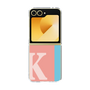 Clear Case［ オリジナル - initial color line - K pink ］