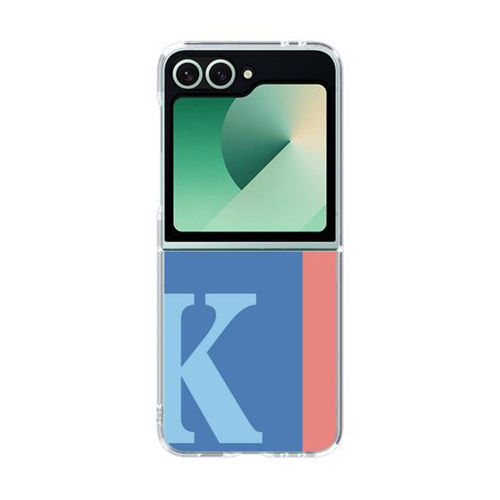 Clear Case［ オリジナル - initial color line - K blue ］