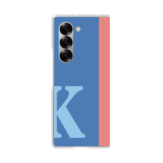 Clear Case［ オリジナル - initial color line - K blue ］